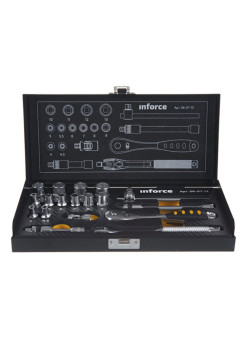 Набор инструментов 18 предметов 1/4" Inforce 06-07-13