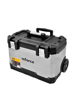 Металлопластиковый ящик для инструментов 24" на колесах Inforce 06-20-09