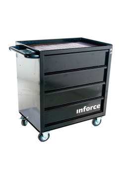 Инструментальная тележка Inforce 4 ящика 06-01-18