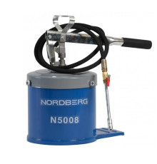 Установка для раздачи густой смазки NORDBERG ручная, 8 л N5008