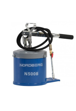 Установка для раздачи густой смазки NORDBERG ручная, 8 л N5008