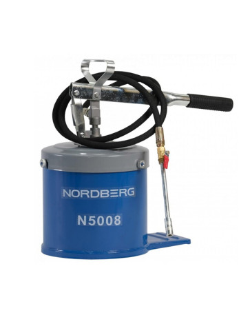 Установка для раздачи густой смазки NORDBERG ручная, 8 л N5008