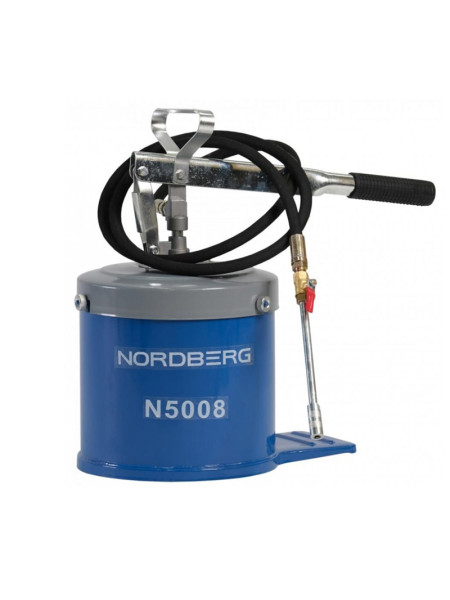 Установка для раздачи густой смазки NORDBERG ручная, 8 л N5008