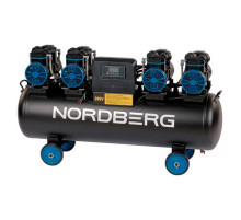 Компрессор безмасляный NORDBERG 380В, ресив. 120л, 1000 л/мин NCEO120/1000