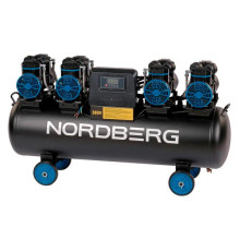 Компрессор безмасляный NORDBERG 380В, ресив. 120л, 1000 л/мин NCEO120/1000