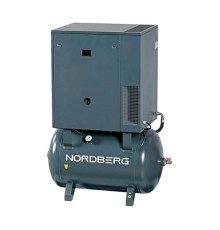 Компрессор винтовой NORDBERG 7.5 кВт, 10 Бар, 1000 л/мин, ресивер 270 л NCS270/1000-10