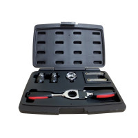 Набор инструментов для нарезания резьбы, кейс, 6 предметов МАСТАК 351-00006C