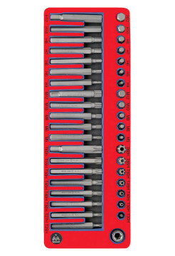Набор вставок, ложемент, 40 предметов МАСТАК 5-5240