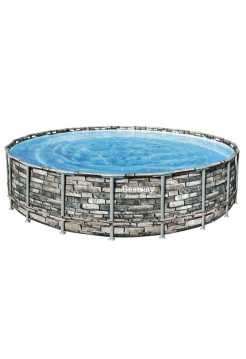 Каркасный бассейн Power Steel 671x132см 56889 BW