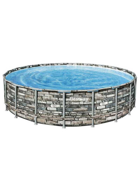 Каркасный бассейн Power Steel 610x132см 56883 BW