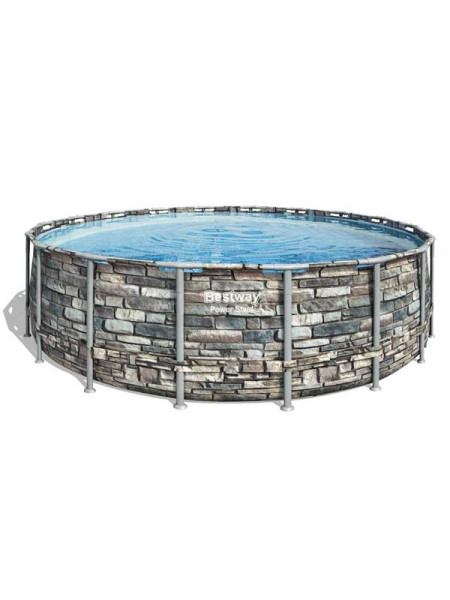 Каркасный бассейн Power Steel 549x132см 56886 BW