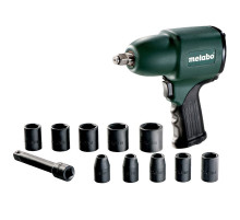 Пневмогайковерт Metabo DSSW 360 Set 1/2"+10 головок 604118500