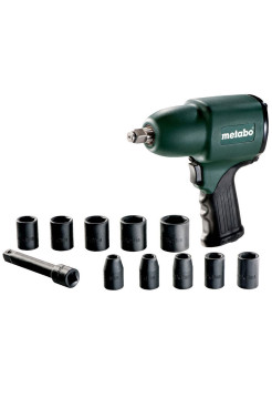 Пневмогайковерт Metabo DSSW 360 Set 1/2"+10 головок 604118500