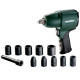 Пневмогайковерт Metabo DSSW 360 Set 1/2"+10 головок 604118500