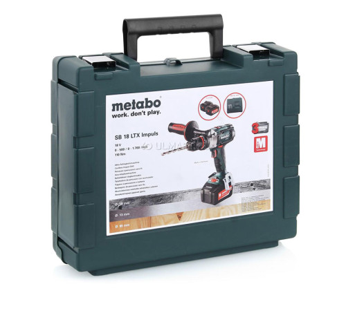 Аккумуляторная ударная дрель Metabo SB 18 LTX Quick 602200650
