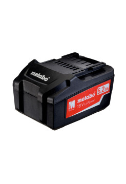 Аккумулятор LI-Power Extreme (18 В; 5,2 А*ч) Metabo 625592000