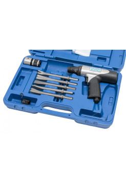 Пневмозубило в кейсе + 5 насадок + быстросъемн.адаптер NORDBERG HA67kit