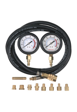 Манометр для измерения давления масла, два манометра, 0-7 и 0-20 бар МАСТАК 120-20028C