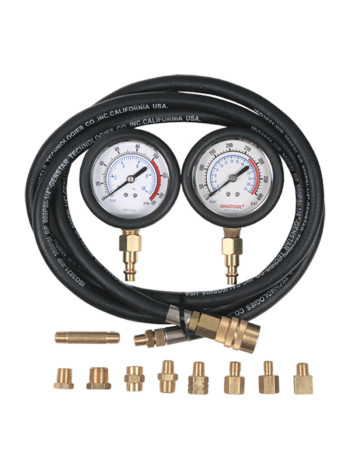 Манометр для измерения давления масла, два манометра, 0-7 и 0-20 бар МАСТАК 120-20028C