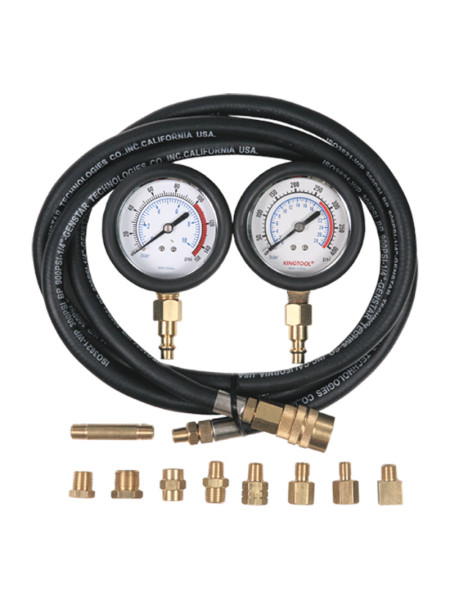 Манометр для измерения давления масла, два манометра, 0-7 и 0-20 бар МАСТАК 120-20028C