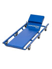 Лежак подкатной с подъемным подголовником NORDBERG N30C4