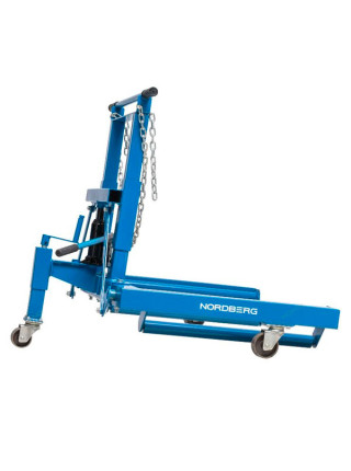 Тележка гидравлическая для снятия/установки колёс, г/п 680 кг NORDBERG N31007