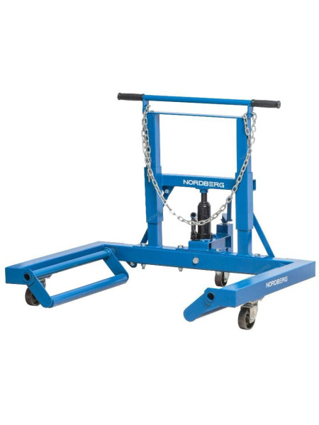 Тележка гидравлическая для снятия/установки колёс, г/п 680 кг NORDBERG N31007