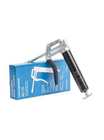 Шприц плунжерный мини для густой смазки, 120 мл NORDBERG NO2120