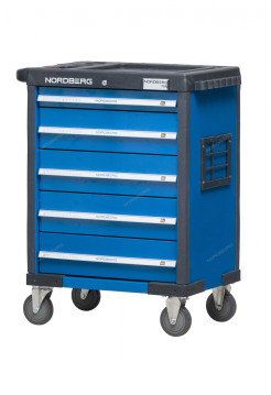Тележка инструментальная 5 полок NORDBERG T5N