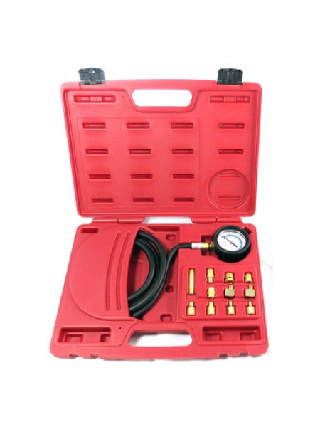 Манометр для измерения давления масла, 0-21 бар, комплект адаптеров МАСТАК 120-20012C