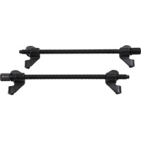 Стяжка амортизаторных пружин, 370 мм, воронёная, двойной крюк, 2 предмета МАСТАК 100-03370