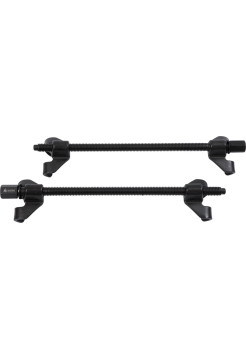 Стяжка амортизаторных пружин, 370 мм, воронёная, двойной крюк, 2 предмета МАСТАК 100-03370