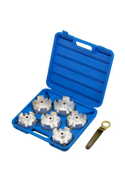 Набор съёмников масляных фильтров, 7 предметов МАСТАК 103-40007C