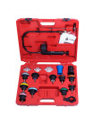 Набор для тестирования герметичности системы охлаждения, кейс, 18 предметов МАСТАК 103-40018C