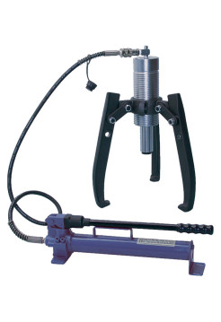 Съёмник подшипников гидравлический, 30 т, до 550 мм, 3 предмета МАСТАК 104-19330