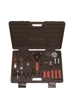 Набор для обслуживания компрессора кондиционера, кейс, 37 предметов МАСТАК 105-30037C