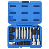 Набор специальных головок и насадок для шкива генератора, кейс, 13 предметов МАСТАК 106-10013C