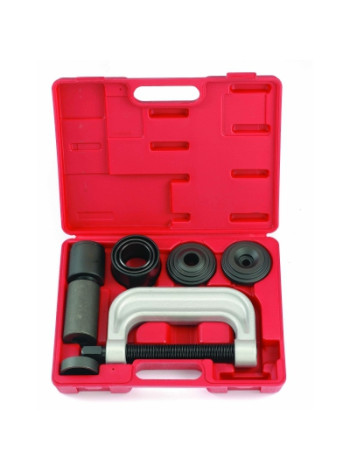 Набор оправок для монтажа и демонтажа сайлентблоков, кейс, 10 предметов МАСТАК 110-20010C