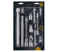 Набор удлинителей 1/2-1/4, 11шт Berger BG BG2093