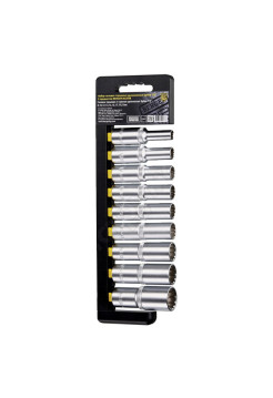 Набор удлиненных торцевых головок 1/2 Spline 9шт Berger BG BG2038