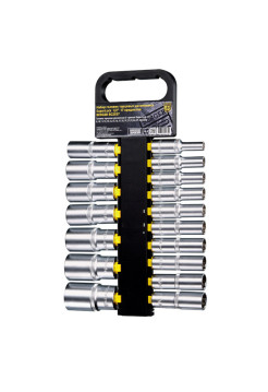 Набор удлиненных торцевых головок 1/2 SuperLock 17шт Berger BG BG2037