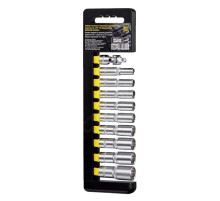 Набор удлиненных торцевых головок 1/4 SuperLock 10шт Berger BG BG2033