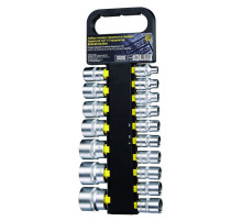 Набор торцевых головок 1/2 SuperLock 17шт Berger BG BG2036