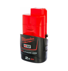 Аккумулятор M12 B2 (12 В; 2 А*ч; Li-Ion) Milwaukee 4932430064
