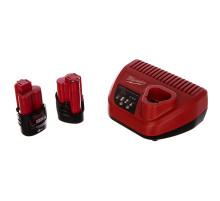 Энергокомплект M12 NRG-302 Milwaukee 4933451902