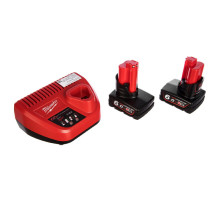 Энергокомплект M12 NRG-602 Milwaukee 4933451903