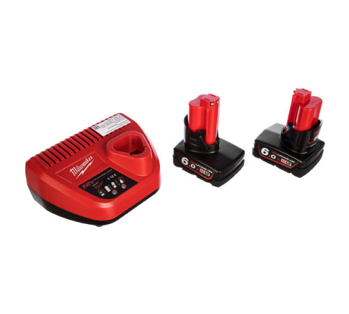 Энергокомплект M12 NRG-602 Milwaukee 4933451903