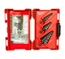 Набор ступенчатых сверл 3 шт. Milwaukee 48899399