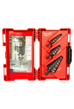 Набор ступенчатых сверл 3 шт. Milwaukee 48899399