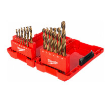 Набор сверл по металлу HSS-G Co, 19 шт. Milwaukee 4932352470
